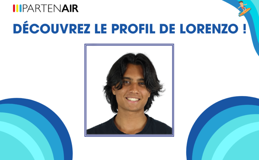 #TeamPARTENAIR - Découvrez le profil de Lorenzo !