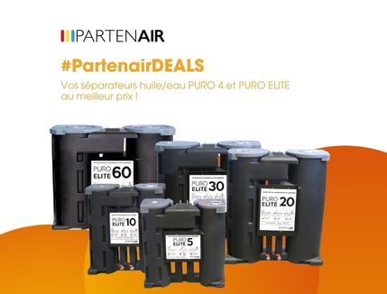 #PartenairDEALS - Promotion 2 EN 1 sur les séparateurs huile/eau PURO 4 et PURO ELITE