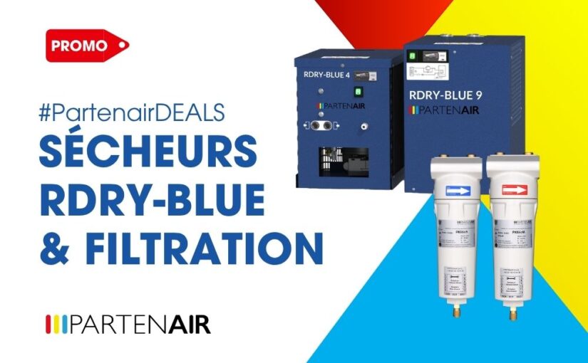 #PartenairDEALS profitez de vos sécheurs RDRY-BLUE au meilleur prix !